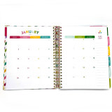 2021 Custom Logo Printed Wholesale Kids Journal Happy Planner Books