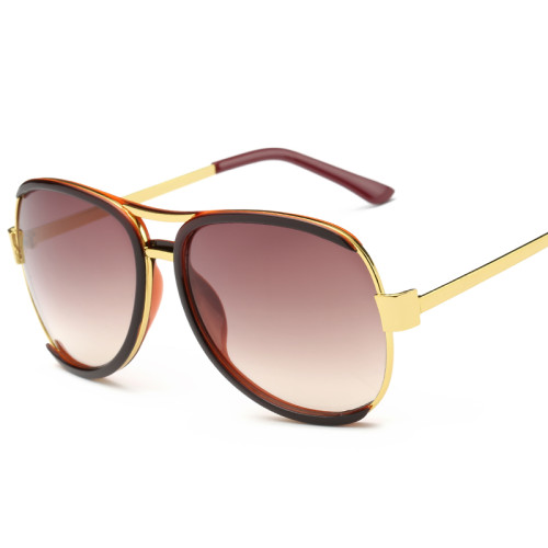 Top quality classic women sunglasses half frame sun glass men fashion simple personality sun glasses 103801
