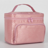 New  female waterproof foldable large capacity travel cosmetic storage makeup bag box handbag