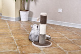 Multifunctional Kitty Scratching Toy Carpet Sisal Corrugated Paper 3 In 1 Cat Post