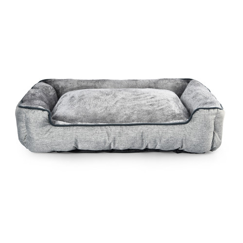 Large Soft Short Plush Cottom Pet Sofa Warm Detachable Dog Bed