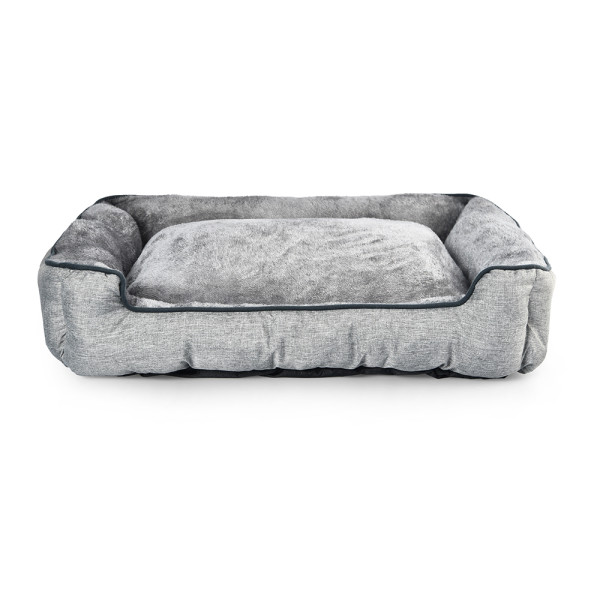 Large Soft Short Plush Cottom Pet Sofa Warm Detachable Dog Bed