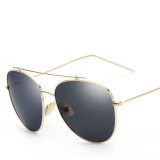 Superhot Fashion Unisex Pilot Sunglasses Women Men's Brand Designer Sun Glasses Silver Mirror Shades Metal Frame Oculos 157401
