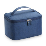 Fashion Custom logo waterproof Oxford bag storage portable men cosmetics bag
