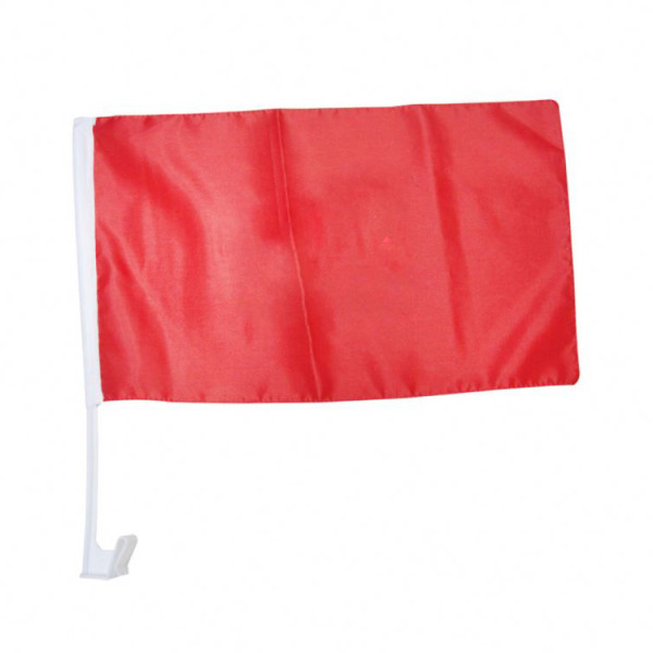 best price advertising magnetic plastic pole decoration blank mirror car flag