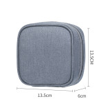 Wholesale portable waterproof digital accessories packing bag mouse cable computer charger organizer bag