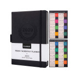 Customized Printing 2022  Hardcover Leather Pu Day Planner