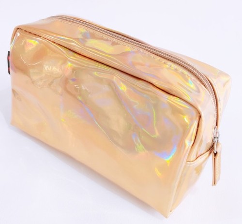 Trending factory OEM custom logo Premium makeup  waterproof PU material  travel makeup  women's cosmetic bag