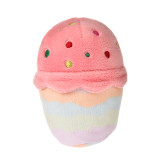 Lovely Mini Cute Small Freshness Puppy Chewers Fabric Stuffed Icecream Dog Toys