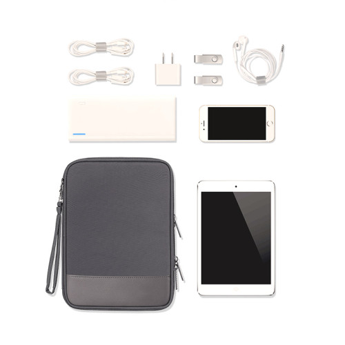 Travel daily multifunctional organizer bags double layers gadget bag digital organizer bag