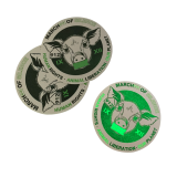 Cheap Creative Custom Glow Stickers In The Dark Luggage Light Up Stickers