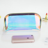 TPU Makeup Handbag Bags Transparent Plastic Fashion PVC Customized Tote Logo Style Pattern Zipper Pouch