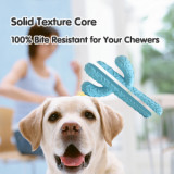 Super Indestructible Squeaky Cactus Dog Chewer Toys