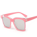 2017 Unisex Sunglasses Fashion UV400 Cool Glasses Retro Brand Personality Big Square Eyeglasses Men and Women Eyewear 125901