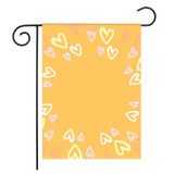 top selling outdoor personalized double sided spring made garden flag