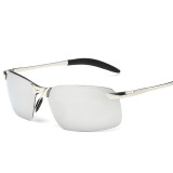 102101 Superhot Vintage Rimless Anti Glare Fashion Polarized Lens Sunglasses Outdoor Men Sunglasses 3043 metal classic