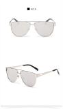 2017 New Arrive Fashion Women Men BLACK Metal Retro Vintage Sunglasses Brand Design Eyewear Shades Oculos De Sol Feminino 120801