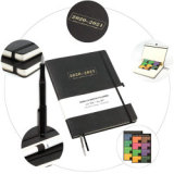 Customized Printing 2022  Hardcover Leather Pu Day Planner