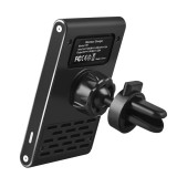 Car wireless charger Holder aluminum alloy frame magnetic charging mobile phone car wireless charger bracket