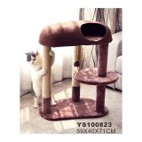 Modern Cozy Felt Fabric Kitty Resting Condo Cave Tree Sisal Post Hanging Toy Cat Furniture