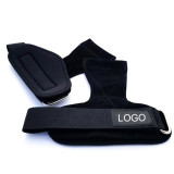 Top Quality New Design Workout Cowhide Powerlifting Hand Grip Pad Weight Lifting Gloves