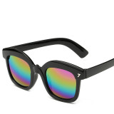 Glasses Basic Thick Frame Sunglasses With Anti UV400 Steampunk Men's Sun Glasses Oculos De Sol Feminino Eyewear 111401