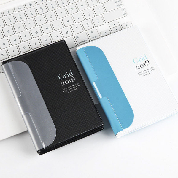 A5 Custom Printing PVC Cover Grid Notebook Journal