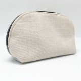 Custom Promotion Gift Bag Travel Organized Makeup Bag Women Ladies Blank Canvas Cotton Cosmetic Bags