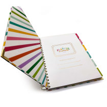 2021 Custom Logo Printed Wholesale Kids Journal Happy Planner Books