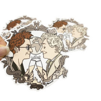 High Quality Low Price Transparent Logo Stickers Customized Die Cut Sticker Labels
