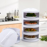 Stackable food cover 4 layer Clear popular food cover stretch mesh tent amazon new multilayer insulation food cover warmer