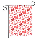 outdoor Customized Single & Double sided Garden flag with Heat transfer printing in full colors