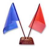 wholesale custom metal pole desk stand mini countries table flag