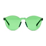 A0170 Superhot Eyewear Transparent Sun glasses Women Shades Fashion Rimless Thick Candy Sunglasses