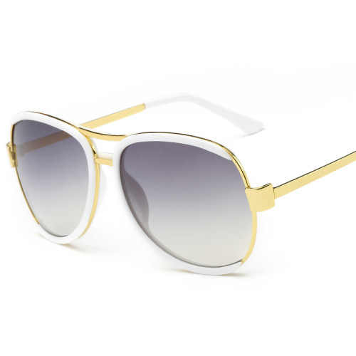 Top quality classic women sunglasses half frame sun glass men fashion simple personality sun glasses 103801