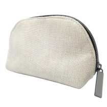 Custom Promotion Gift Bag Travel Organized Makeup Bag Women Ladies Blank Canvas Cotton Cosmetic Bags