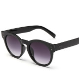 The New Double Nail All-Match Fashion Sunglasses Classic Unisex Sunglass Reflective Wave 110501