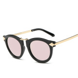 Brand Designer Vintage Trend Sunglasses For Women Men Round Retro Sun Glasses Sports Oculos De Sol 100401