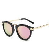 Fashion Women Polarized Sunglasses Vintage Cat Eye Sunglasses Lady Brand Designer Classic Arrow Mirror Glasses 100501