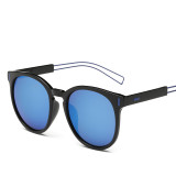 Europe America Fashion Anti-UV400 Artical Leg Round Sunglasses 80601