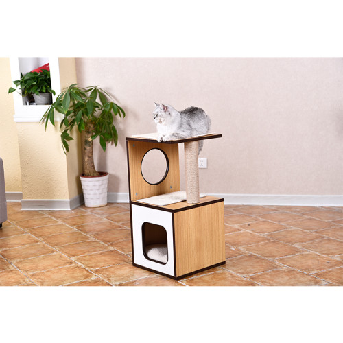 Temperament is contracted durable fashionable household style cat furniture with plush cushion