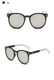 Europe America Fashion Anti-UV400 Artical Leg Round Sunglasses 80601