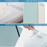 Daily Weekly Pu Leather Budget Planner with Pocket Notes