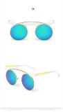 Vintage Cool Steampunk Goggles Men Women Punk Sunglasses Gothic Sun Glasses Round Lens Shades Oculos lunettes 137801