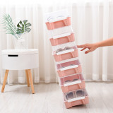Factory Sell Transparent Color Multi-function Stackable Large Capacity Drop Shoe box PP Plastic  Shoe Storage Box Clear with lid