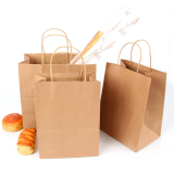Customized packaging take-out food paper takeaway bag