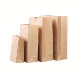 Food Packing White Brown Kraft Greaseproof Paper Lunch Takeaway Bags