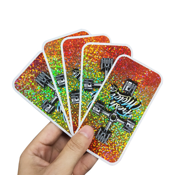 Hologram Custom Rainbow Film Dragon Promotion Laser Holograohic Label Stickers Print