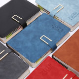 Customized Logo Magnet Notebook Agenda real Leather Agenda