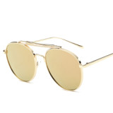 90001 eyeglasses New Fashion Oculos De Sol Masculino Women Sunglasses Green Blue Mirrored For Men Cool Pilot Sun Glasses